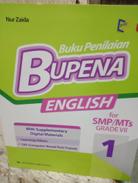 Image of Buku Penilaian BUPENA  ENGLISH for SMP/MTs GRADE VII