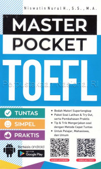 Image of Master Pocket TOEFL