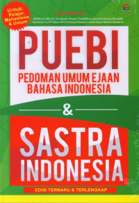 Image of PUEBI Pedoman Umum Ejaan Bahasa Indonesia & Sastra Indonesia