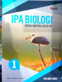 Image of IPA BIOLOGI untuk SMP/MTs Kelas VII