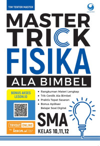 Image of Master Trick Fisika Ala Bimbel untuk SMA Kelas 10, 11, 12
